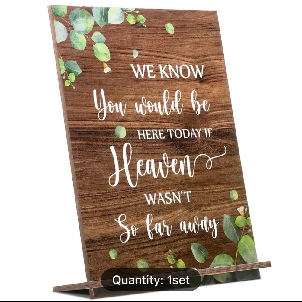 NIB Free Standing Remembrance Memorial Sign